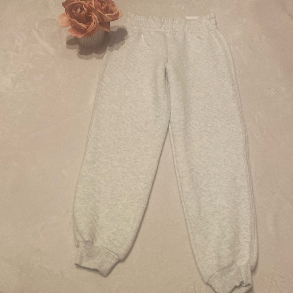 FLIRTITUDE Active Size XS Textured Heather Gray Joggers NWT